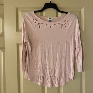 Old Navy Light pink long sleeve